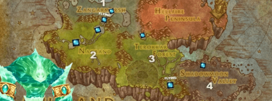 WoW BCC Anniversary Mote of Water and Primal Water Farming Location